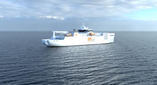 Azipod®推进器标志着环保橙色海洋电缆船合同的第300艘船舶里程碑