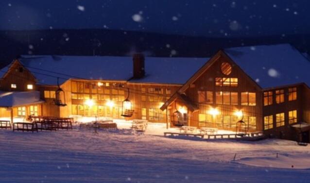 新的生态友好型马鞍山滑雪小屋已经开始建设