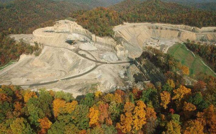 山顶采矿导致水生生物多样性丧失40%