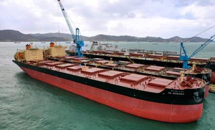现代钢铁将用环保船舶替代原材料运输船