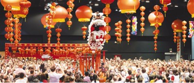 中国春节越来越有世界范儿