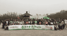 北京苏宁开展“绿动青春 植梦蓝天”公益植树活动
