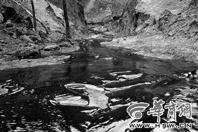 长庆油田采油厂再发泄漏事故 管道破裂原油流成河